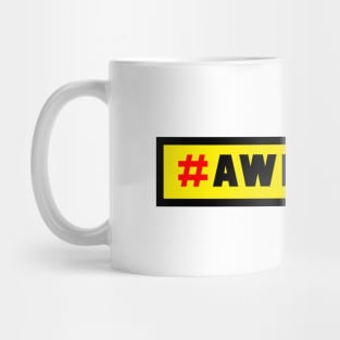 The Awesome Hashtag Mug